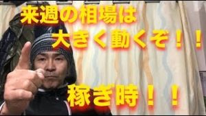 来週の相場は儲けどき！！ 【大きく動くので要注意】
