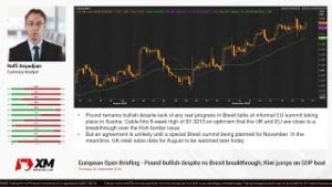 Forex News: 20/09/2018 – Pound bullish despite no Brexit breakthrough; Kiwi jumps on GDP beat