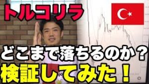 【ほぼ生中継】FXトルコリラどこまで落ちるか！？検証してみたら意外なことがわかった！！