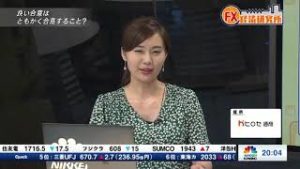 2018年9月4日放送　日経CNBC　『FX経済研究所』