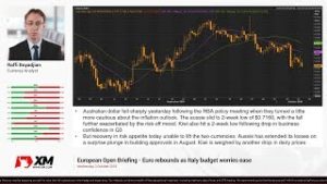 Forex News: 03/10/2018 – Euro rebounds as Italy budget worries ease
