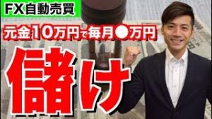 完全放置だからほったらかしでも毎月◯万円儲かる!?先月は元金10万円で月間獲得利益は約6万7千円!!11月は月利60%を越えるか？FX自動売買ツール検証結果報告