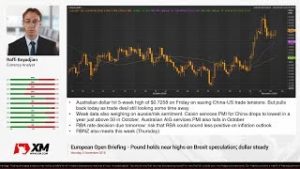 Forex News: 05/11/2018 – Pound holds near highs on Brexit speculation; dollar steady