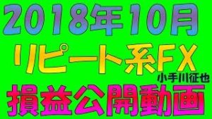 数百万円資金拘束で機会損失は？ループイフダンなど2018年10月のリピート系FXの損益公開動画
