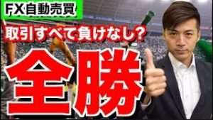 1◯連勝負けなし!?僕的連勝記録更新中！！しかも大きく利益も取れて獲得pipsは通常の2倍以上の100越え！11月も副業で稼ぐ！2018年10月31日のFX自動売買ツール検証結果報告