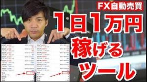 FX自動売買 初心者でも放置で稼げる証拠見せます！1日1万円儲かる月利平均35％以上のソフト ２口座スマホで確認中！【ツール検証 元金100万円&10万円口座】