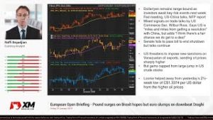 Forex News: 25/01/2019 – Pound surges on Brexit hopes but euro slumps on downbeat Draghi
