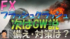 FX 次のフラッシュクラッシュはゴールデンウイーク説 備え・対策は？
