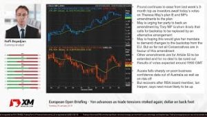 Forex News: 29/01/2019 – Yen advances as trade tensions stoked again; dollar on back foot