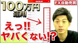 含み損でいくら損失？実は…大儲けの前触れだった!? FX自動売買ツール 初心者でも設定やり方次第で稼げる？【ツール検証 元金100万円&10万円口座】