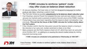 Forex Previews: 19/02/2019 – FOMC minutes to reinforce ‘patient’ mode; balance sheet in focus