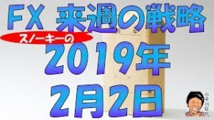 米中貿易協議難航の影響は？FX スノーキー(小手川征也)の来週の戦略 2019年2月2日