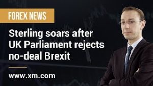 Forex News: 14/03/2019 – Sterling soars after UK Parliament rejects no-deal Brexit