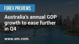 Forex Previews: 05/03/2019 – Australia’s annual GDP growth to ease further in Q4