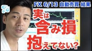 10万突っ込んでまだ損失ナシの自動売買で実は含み損が出ていないか!?検証!最低ロットで今はこんな感じ!手放しで儲かるソフト運用中