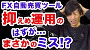 ボタン一つで大儲けと大損の分かれ道!?ミスにご注意を！初心者さん向きの稼げるFX自動売買ツール【元金100万円&10万円口座検証】