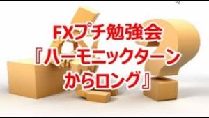 FXプチ勉強会『ハーモニックターンからロング』