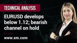 Technical Analysis: 06/05/2019 – EURUSD develops below 1.12; bearish channel on hold