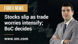 Forex News: 29/05/2019 – Stocks slip as trade worries intensify; BoC decides