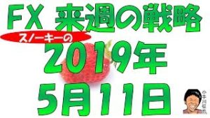 米中通商協議は合意なく終了 FX スノーキー(小手川征也)の来週の戦略 2019年5月11日