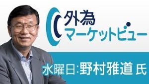 ＦＸ「各国の注目イベントと展望を解説」【外為マーケットビュー】2019/5/29（水）野村雅道