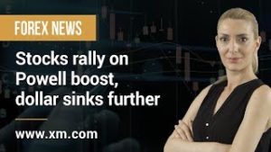 Forex News: 05/06/2019 – Stocks rally on Powell boost, dollar sinks further