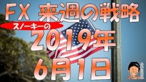 アカンやつ？トランプ砲でまたもやリスクオフ スノーキー(小手川征也)の来週の戦略 2019年6月1日