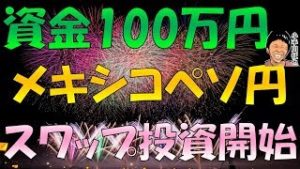 FX メキシコペソ円スワップポイント投資を100万円で開始しました 利回り期待値など