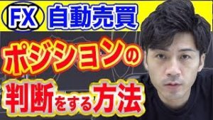 【FX自動売買】適切なポジションか判断する方法！特に初心者さんは必見 二度美味しい裁量手法とは!?【利益報告】