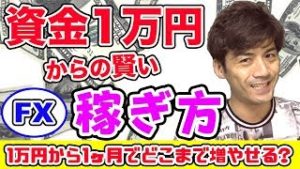 【FX】新企画!! 資金1万円からの賢い稼ぎ方！動画コメのとある手法ではたけがチャレンジ!? 初心者必見!!【1万円から1ヶ月でどこまで増やせる？】