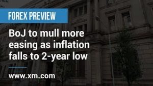 Forex Preview: 29/07/2019 – BoJ to mull more easing as inflation falls to 2-year low