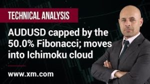 Technical Analysis: 18/09/2019 – AUDUSD capped by the 50.0% Fibonacci; moves into Ichimoku cloud