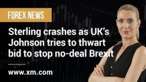 Forex News: 03/09/2019 – Sterling crashes as UK’s Johnson tries to thwart bid to stop no-deal Brexit
