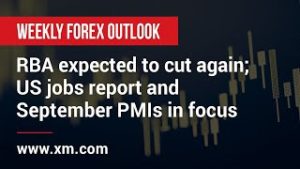 Weekly Forex Outlook: 27/09/2019 – RBA to cut again; US jobs report and September PMIs in focus