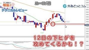 ＦＸ「ユーロ/円は下落リスクの方が大きい？Lot小さくコツコツと次のトレンドに備えたい」【明快！テクニカルレビュー2019/9/25】