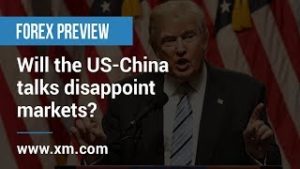 Forex Preview: 08/10/2019 – Will the US-China talks disappoint markets?
