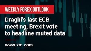 Weekly Forex Outlook: 18/10/2019 –  Draghi’s last ECB meeting, Brexit vote to headline muted data