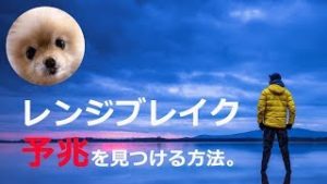 【迷ボ#83】レンジブレイク前の『予兆』を見つける方法。