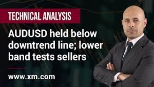 Technical Analysis: 14/11/2019 – AUDUSD held below downtrend line; lower band tests sellers