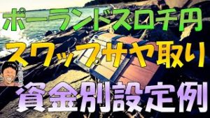 利回り期待値10%強 FXポーランドズロチ円＆ユーロ円スワップさやとり 20万円・40万円・100万円例