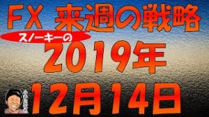 年末・クリスマス ポジション大幅変更 スノーキー(小手川征也)の来週のFX戦略 2019年12月14日