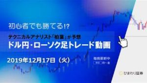 109.72超えは利乗せ（追加）の買い【191217ドル円・ローソク足トレード動画】FX予想