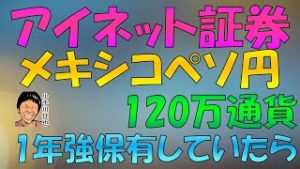 もしもアイネット証券でメキシコペソ円の買いポジションを持っていたらこうなった(スワップ投資)