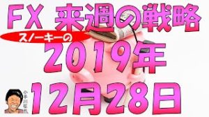 フラッシュクラッシュどころかバブルやん スノーキー(小手川征也)の来週のFX戦略 2019年12月28日