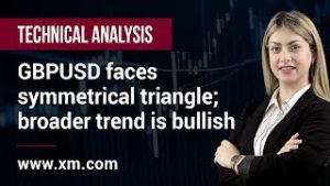 Technical Analysis: 28/01/2020 – GBPUSD faces symmetrical triangle; broader trend is bullish
