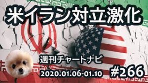 【週ナビ#266】米イラン対立激化するも、ドル円11月陽線はらみ足高安でガード。
