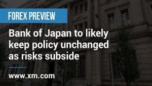 Forex Preview: 20/01/2020 – Bank of Japan to likely keep policy unchanged as risks subside