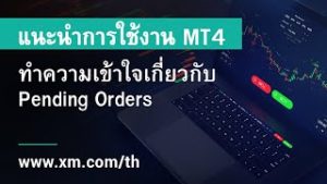 XM.COM – แนะนำการใช้งาน MT4 – ทำความเข้าใจเกี่ยวกับ Pending Orders