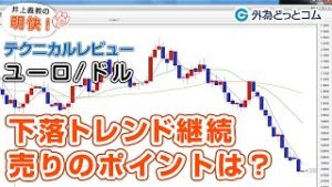 ＦＸ「ユーロ/ドル下落トレンド終わる素振り見せず、売りのポイントは？」【明快！テクニカルレビュー2020/2/19】