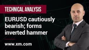 Technical Analysis: 17/02/2020 – EURUSD cautiously bearish; forms inverted hammer